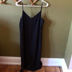 Uniqlo Black Slip Dress